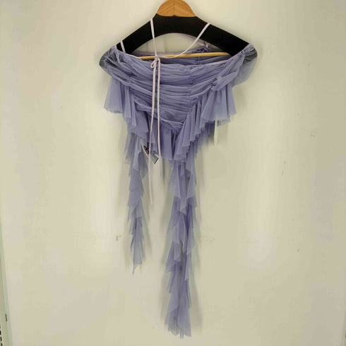 ESTER MANAS WATERFALL RUCHED TANK TOP LILAC レディース 1