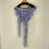 ESTER MANAS WATERFALL RUCHED TANK TOP LILAC レディース 1