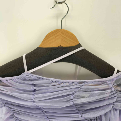 ESTER MANAS WATERFALL RUCHED TANK TOP LILAC レディース 1