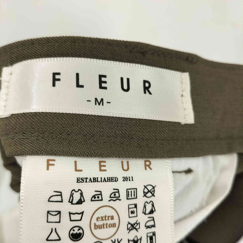 FLEUR 2タックイージーワイドスラックス メンズ JPN:M
