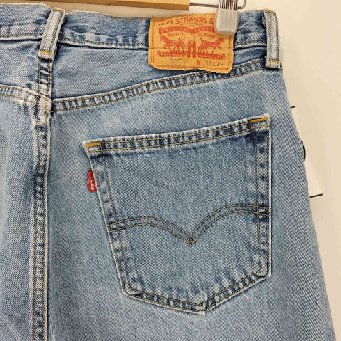 リーバイス Levis ボタン裏4649 505 スモールe ジップフライデニムパンツ メンズ 31/34