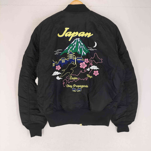 オベイ OBEY WELCOME TO JAPAN 2026 MA-1 メンズ M