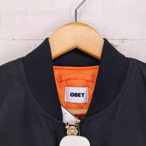 オベイ OBEY WELCOME TO JAPAN 2026 MA-1 メンズ M
