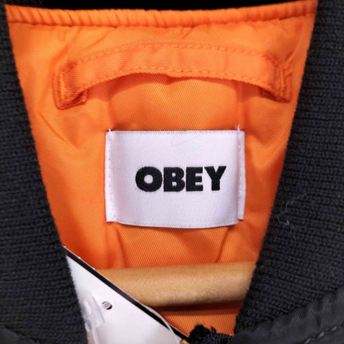 オベイ OBEY WELCOME TO JAPAN 2026 MA-1 メンズ M