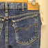 リーバイス Levis ボタン裏522 レザーパッチ ジップフライデニムパンツ メンズ