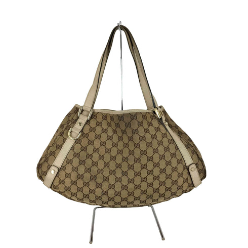 グッチ GUCCI GG Canvas Shoulder Bag Brown GGキャンバス トートバッグ ショルダー レディース