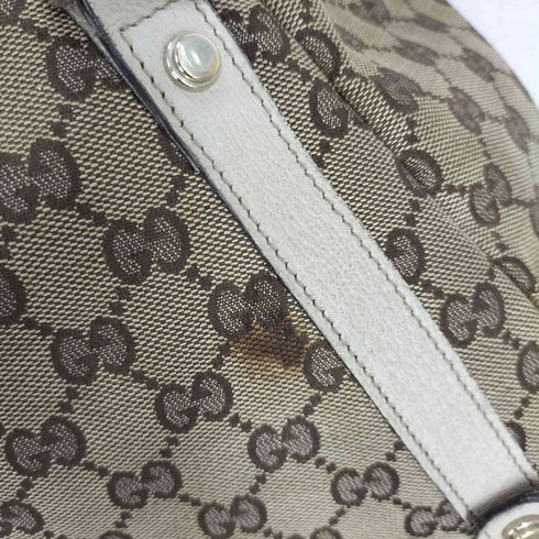 グッチ GUCCI GG Canvas Shoulder Bag Brown GGキャンバス トートバッグ ショルダー レディース