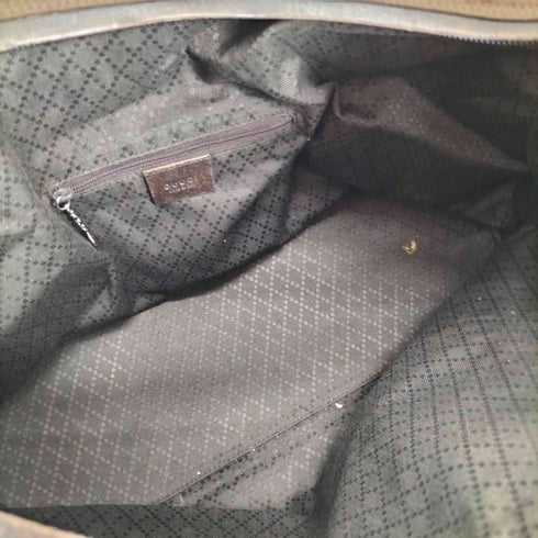 グッチ GUCCI Shoulder Bag Nylon Leather ナイロン ワンショルダーバッグ レディース