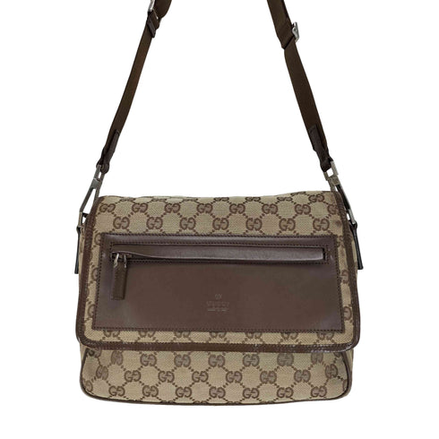グッチ GUCCI GG Canvas Beige Shoulder Bag GGキャンバス ショルダーバッグ レディース