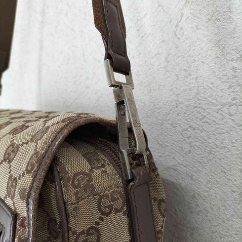 グッチ GUCCI GG Canvas Beige Shoulder Bag GGキャンバス ショルダーバッグ レディース