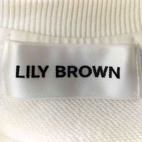 リリーブラウン Lily Brown Happy New Bear スウェット レディース ONE SIZE