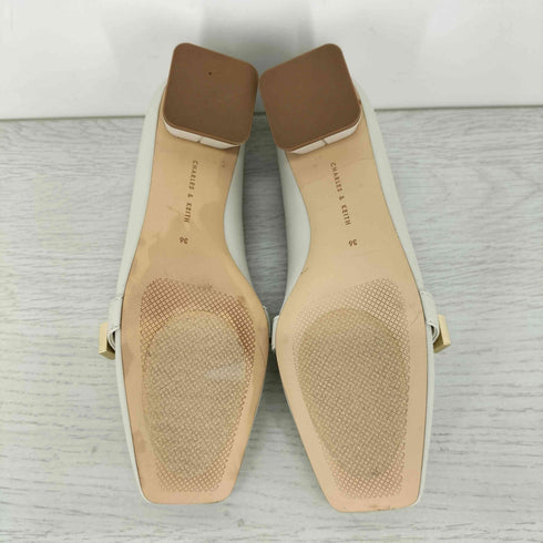 チャールズアンドキース CHARLES&KEITH メタリックアクセント ペニーローファー レディース JPN:23