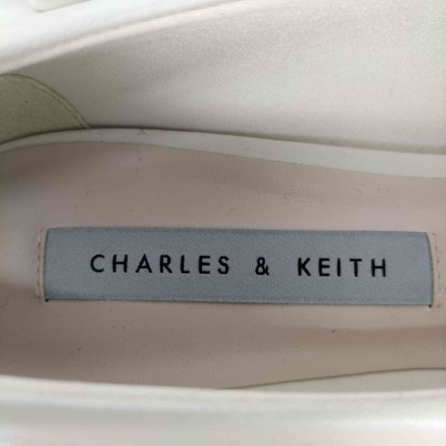 チャールズアンドキース CHARLES&KEITH メタリックアクセント ペニーローファー レディース JPN:23