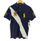 ポロラルフローレン POLO RALPH LAUREN CUSTOM SLIM FIT ゴールド ビッグポニー刺繍 袖ナンバリング3 半袖ポロシャツ メンズ import:M