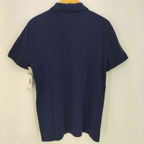 ポロラルフローレン POLO RALPH LAUREN CUSTOM SLIM FIT ゴールド ビッグポニー刺繍 袖ナンバリング3 半袖ポロシャツ メンズ import:M