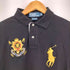 ポロバイラルフローレン Polo by RALPH LAUREN CUSTOM FIT エンブレム ビッグポニー刺繍 袖ナンバリング3 半袖ポロシャツ メンズ import:M