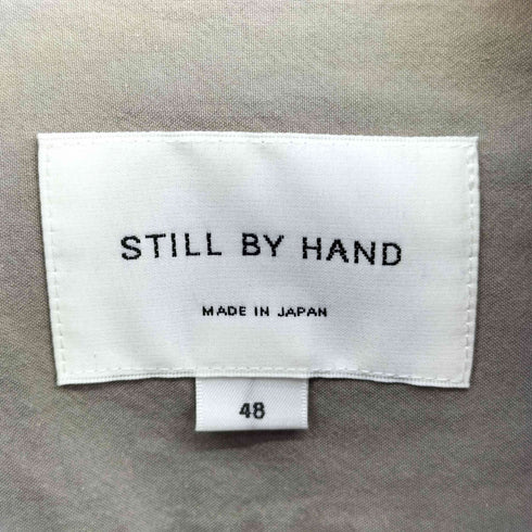 スティルバイハンド STILL BY HAND 6つボタン バンドカラー L/S シャツ メンズ JPN:48