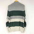 チャップス CHAPS ヘンリーネック ボーダーコットンニット メンズ import:L