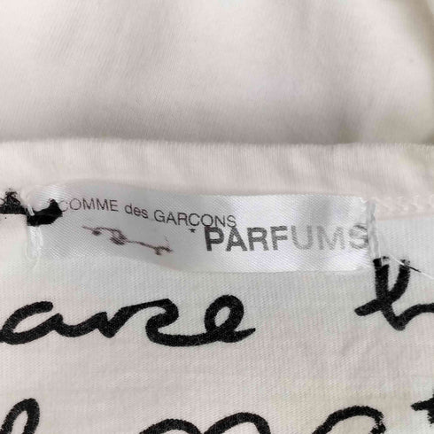 コムデギャルソン COMME des GARCONS 90-00S PARFUMS クリスマス フロントプリント S/S Tシャツ レディース