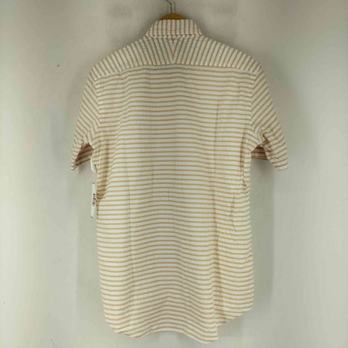 ILFARO BY LUCIANO BARBERA ボーダー S/S BDシャツ メンズ JPN:46