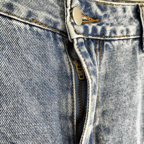 シーイン SHEIN デタッチャブル ワイドデニム パンツ メンズ US:30-31
