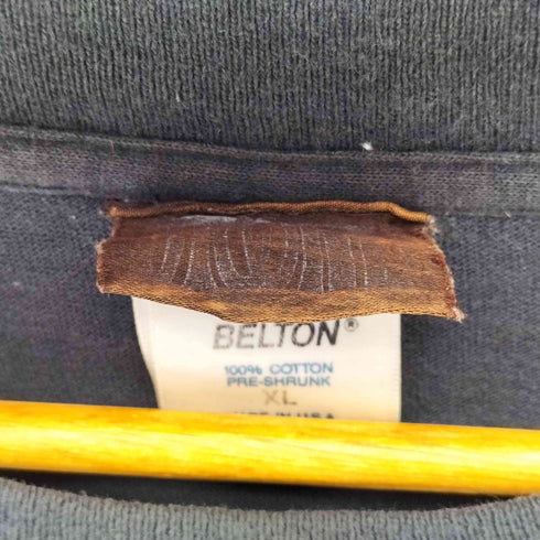 ベルトン BELTON 90s USA製 袖シングルステッチ グラフィックアート クルーネックTシャツ メンズ import:XL