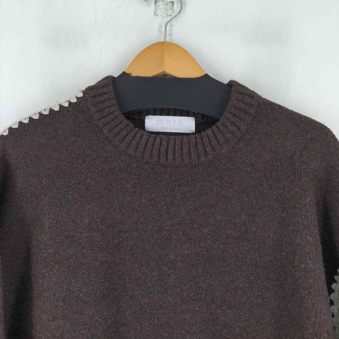 MARO 刺繍デザイン ニット レディース
