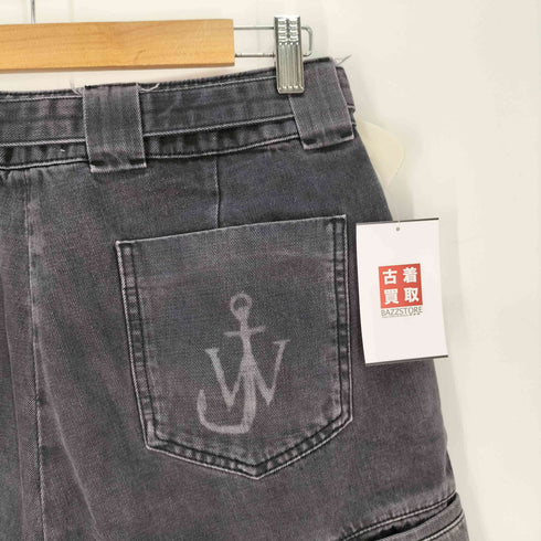 トップショップ TOPSHOP ダック地 ベルト ワーク ハーフパンツ ショーツ レディース EUR:38