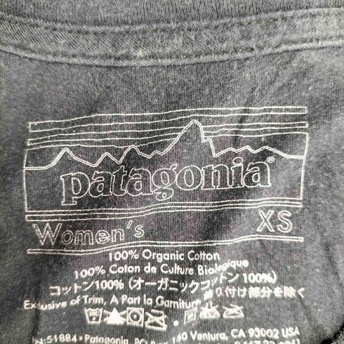パタゴニア patagonia フロントプリント S/S Tシャツ レディース JPN:XS