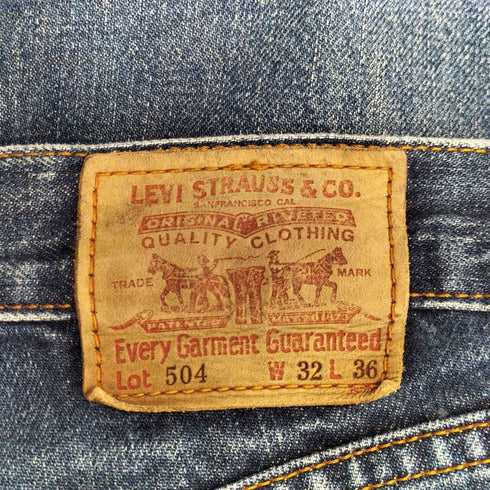 リーバイス Levis 90S ボタン裏359 504デニムパンツ メンズ 32/36