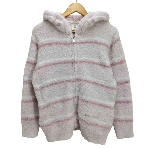 ジェラートピケ gelato pique ボーダー ジップアップ ルームウェア レディース ONE SIZE