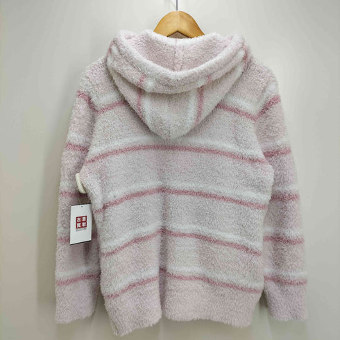 ジェラートピケ gelato pique ボーダー ジップアップ ルームウェア レディース ONE SIZE