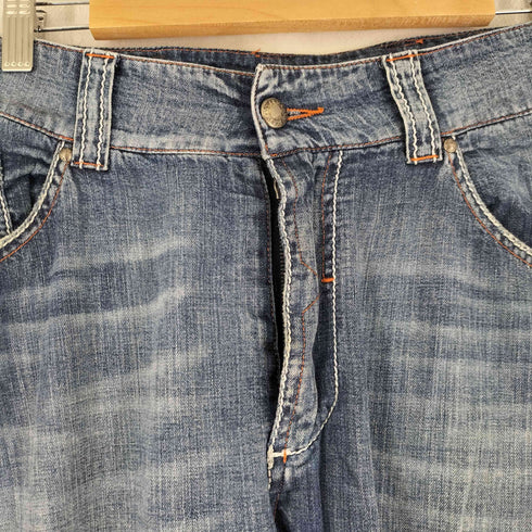 ermanno scervino コットン ストレートデニムパンツ メンズ EUR:51-52