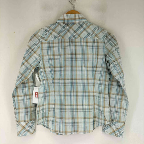ニジュウサンク 23区 ラメ加工 チェックシャツ レディース JPN:34