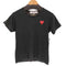 プレイコムデギャルソン PLAY COMME des GARCONS ハートワッペン Tシャツ レディース S