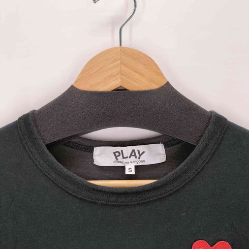 プレイコムデギャルソン PLAY COMME des GARCONS ハートワッペン Tシャツ レディース S