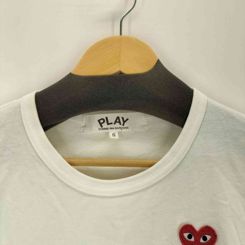 プレイコムデギャルソン PLAY COMME des GARCONS ハートワッペン Tシャツ レディース S