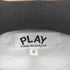 プレイコムデギャルソン PLAY COMME des GARCONS ハートワッペン Tシャツ レディース S
