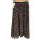 レッドヴァレンティノ RED VALENTINO Chiffon Midi Skirt スタープリントプリーツスカート レディース 36