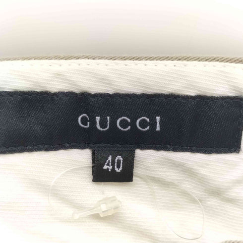 グッチ GUCCI スラックスパンツ レディース 40