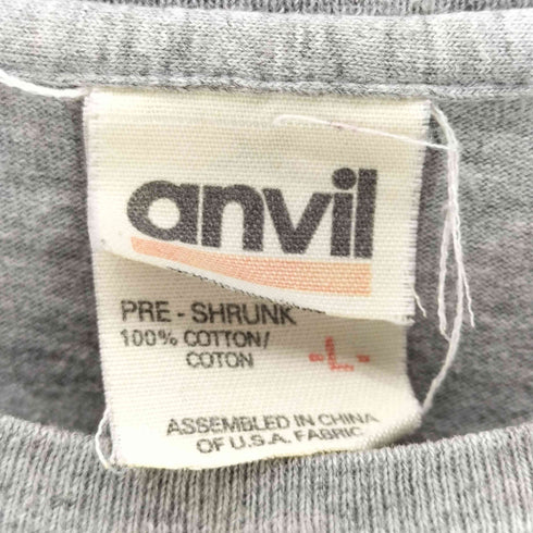 アンビル Anvil 00S ボディ US ロック バンド スカル プリント Tシャツ Y2K メンズ import:L