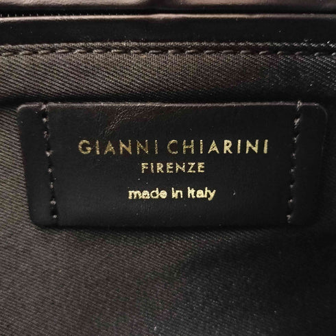 ジャンニキャリーニ GIANNI CHIARINI ハラコ レオパード 2WAYショルダーバッグ レディース