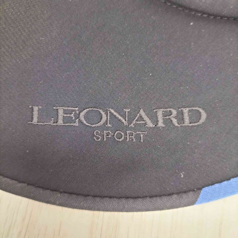 レオナールスポーツ LEONARD SPORT 幾何学模様 サンバイザー レディース