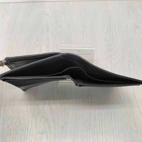 メゾンマルジェラ Maison Margiela エンボスロゴ レザー二つ折り財布 カードケース メンズ