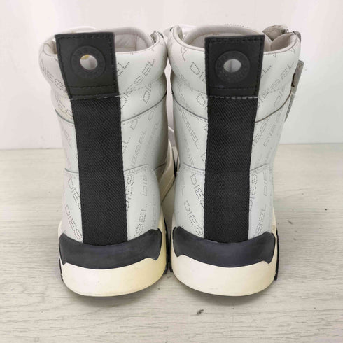 ディーゼル DIESEL S-RUA MID サイドジップ ハイカットスニーカー メンズ JPN:25.5