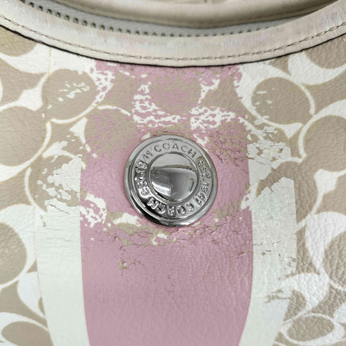コーチ COACH シグネチャー 2way ショルダーバッグ signature 2way shoulder bag レディース