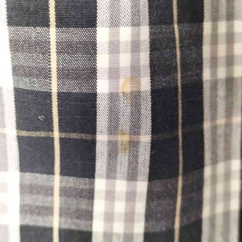 バーバリーブルーレーベル BURBERRY BLUE LABEL チェック バルーン キャミ ミニ ワンピース レディース 36
