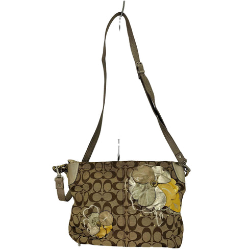 コーチ COACH シグネチャー コサージュ ホーボー ショルダーバッグ signature corsage hobo shoulder bag レディース