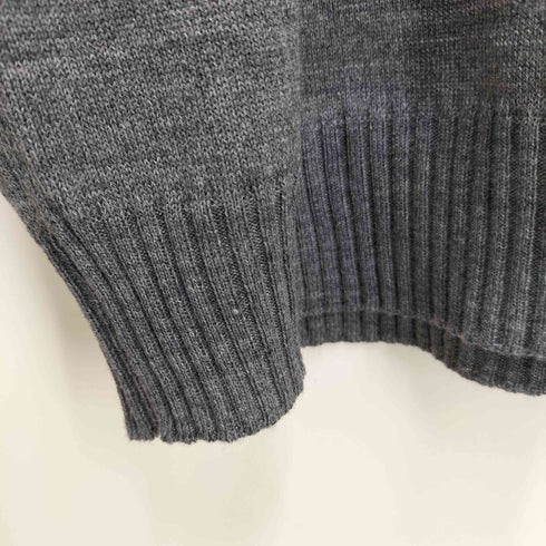 マリナリナルディ marina rinaldi イタリア製 ウール タートルネック S/S ニット レディース import:L