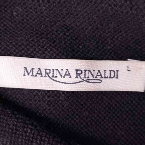 マリナリナルディ marina rinaldi イタリア製 ウール ハイネック プルオーバー ニット レディース import:L
